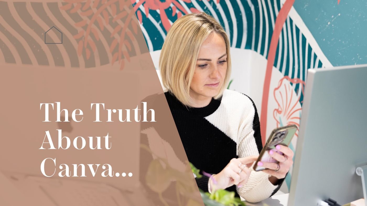 Marketing agency owner sat at desk